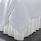 Home Details White Wrap Around Bed Ruffle, Twin/Full